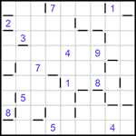 “Соседи” 9х9 #219 очень трудный