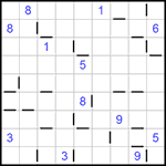 “Соседи” 9х9 #222 очень трудный