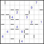 “Соседи” 9х9 #227 очень трудный