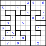 Судоку-пазл 9х9 #274 очень трудный