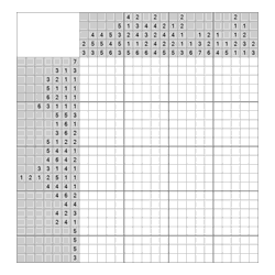 Японский кроссворд #713 “Виноград”