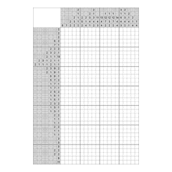 Японский кроссворд #714 “Коктейль”