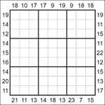 Судоку-рама 9х9 #132