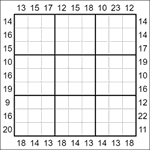 Судоку-рама 9х9 #134