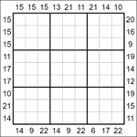 Судоку-рама 9х9 #136