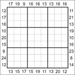 Судоку-рама 9х9 #140