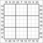 Судоку-рама 9х9 #150
