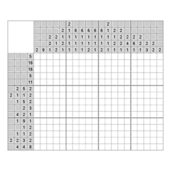 Японский кроссворд #750 “Пень”