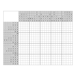 Японский кроссворд #753 “Маска”