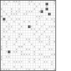 Филиппинский кроссворд #693 “Пьяница” Филиппинский кроссворд #693 “Пьяница”
