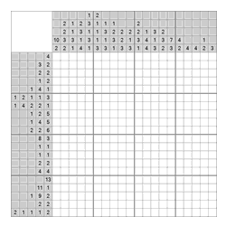 Японский кроссворд #804 “Яичница”