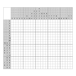 Японский кроссворд #798 “Палец”