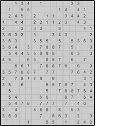 Японская мозаика #852 “Крестовик”