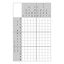 Японский кроссворд #887 “Лампа”