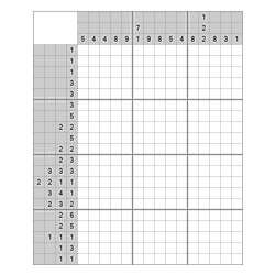 Японский кроссворд #849 “Циркуль”