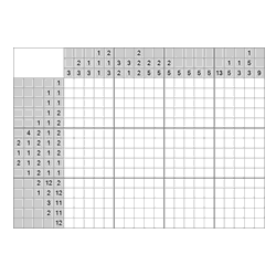 Японский кроссворд #870 “Ножик”