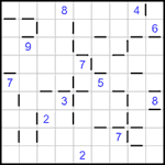 “Соседи” 9х9 #238 трудный