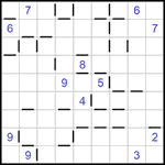 “Соседи” 9х9 #243 трудный