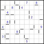 “Соседи” 9х9 #231 очень трудный