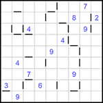 “Соседи” 9х9 #234 очень трудный