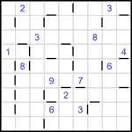 “Соседи” 9х9 #235 очень трудный