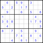 Судоку 9х9 #1254 легкий