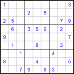 Судоку 9х9 #1194 средний