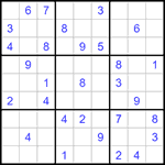 Судоку 9х9 #1202 средний