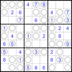 Судоку “Чет-нечет” 9х9 #236 легкий