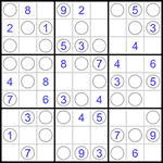 Судоку “Чет-нечет” 9х9 #237 легкий