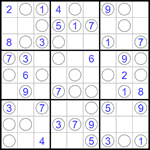 Судоку “Чет-нечет” 9х9 #241 легкий