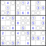 Судоку “Чет-нечет” 9х9 #242 легкий