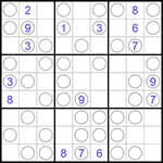 Судоку “Чет-нечет” 9х9 #237 средний