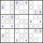 Судоку “Чет-нечет” 9х9 #238 средний