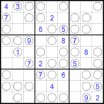 Судоку “Чет-нечет” 9х9 #239 средний