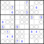 Судоку “Чет-нечет” 9х9 #241 средний