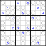 Судоку “Чет-нечет” 9х9 #249 средний