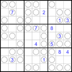 Судоку “Чет-нечет” 9х9 #231 трудный