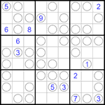 Судоку “Чет-нечет” 9х9 #232 трудный