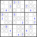 Судоку “Чет-нечет” 9х9 #238 трудный