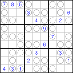 Судоку “Чет-нечет” 9х9 #241 трудный