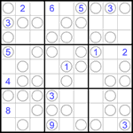 Судоку “Чет-нечет” 9х9 #236 очень трудный