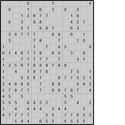 Японская мозаика #1069 “Елка”