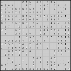 Японская мозаика #860 “Скунс”