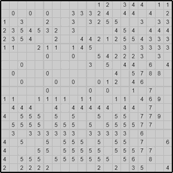 Японская мозаика #910 “Забор”