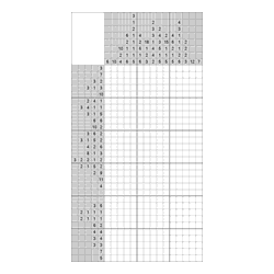 Японский кроссворд #895 “Подошва”