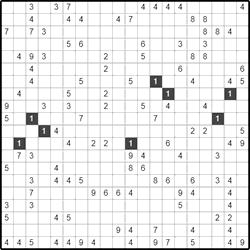 Филиппинский кроссворд #832 “Шоколад”