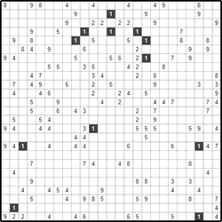 Филиппинский кроссворд #839 “Весы”