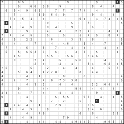 Филиппинский кроссворд #837 “Свиток”