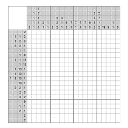 Японский кроссворд #946 “Рыбка”